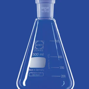 Lenz Laborglasinstrumente™ 250 ml Erlenmeyer Flasks With Conical Ground Joint, 10 tk